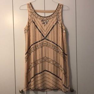 Forever 21 Beaded Shift Dress